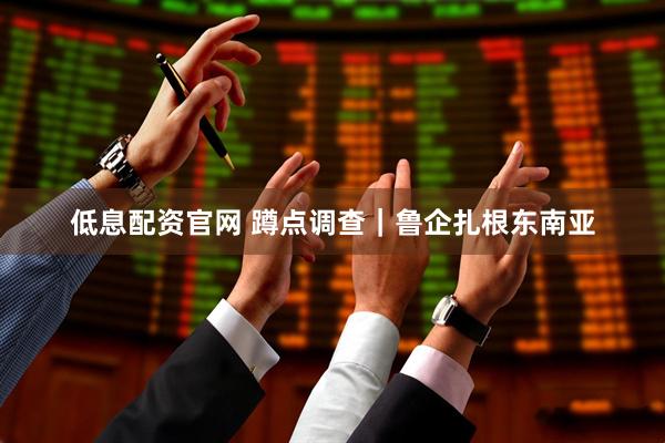 低息配资官网 蹲点调查｜鲁企扎根东南亚